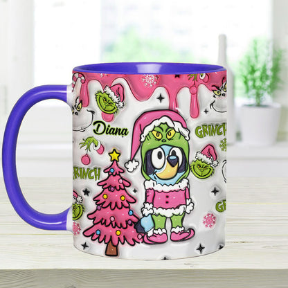 Merry Christmas - Personalized Accent Mug