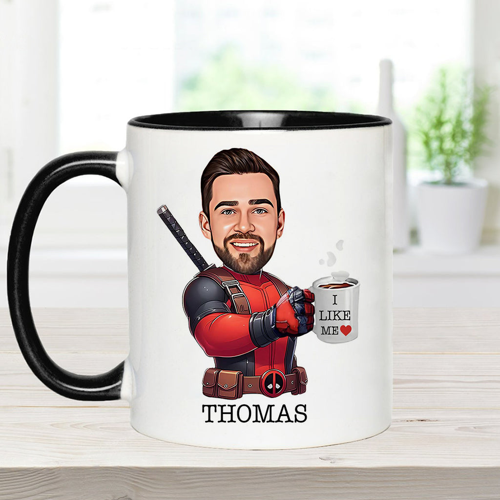 I Like Me - Personalized The Psychopath Accent Mug