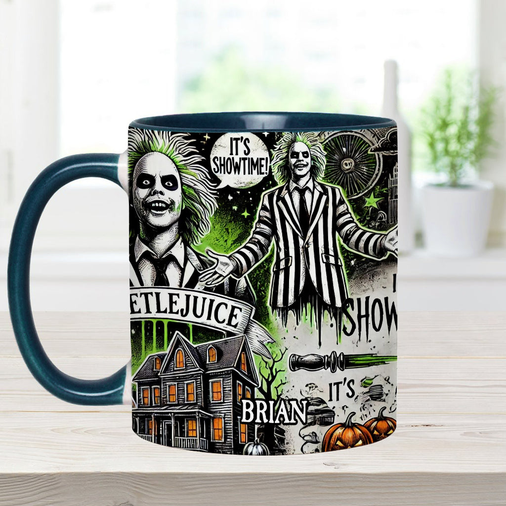 It's Show Time - Personalized Accent Mug
