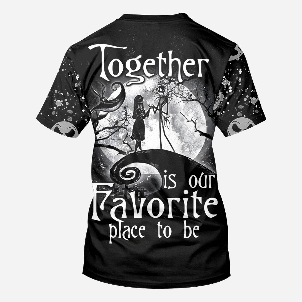 Together Since - Personalized Nightmare All Over Shirt