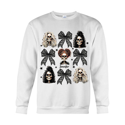 Spooky Coqquete Three Witches - Personalized Three Witches T-shirt And Hoodie