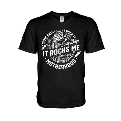 We Are Rockin' Mother Hood - Personalized Mother T-shirt And Hoodie