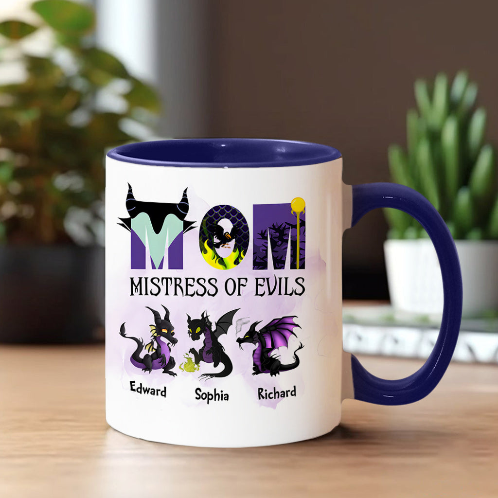 Mistress Of Evils - Personalized Mouse Accent Mug