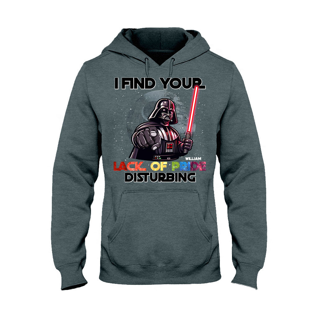 I Find Your Lack of Pride Disturbing - Personalized LGBT Support T-shirt And Hoodie