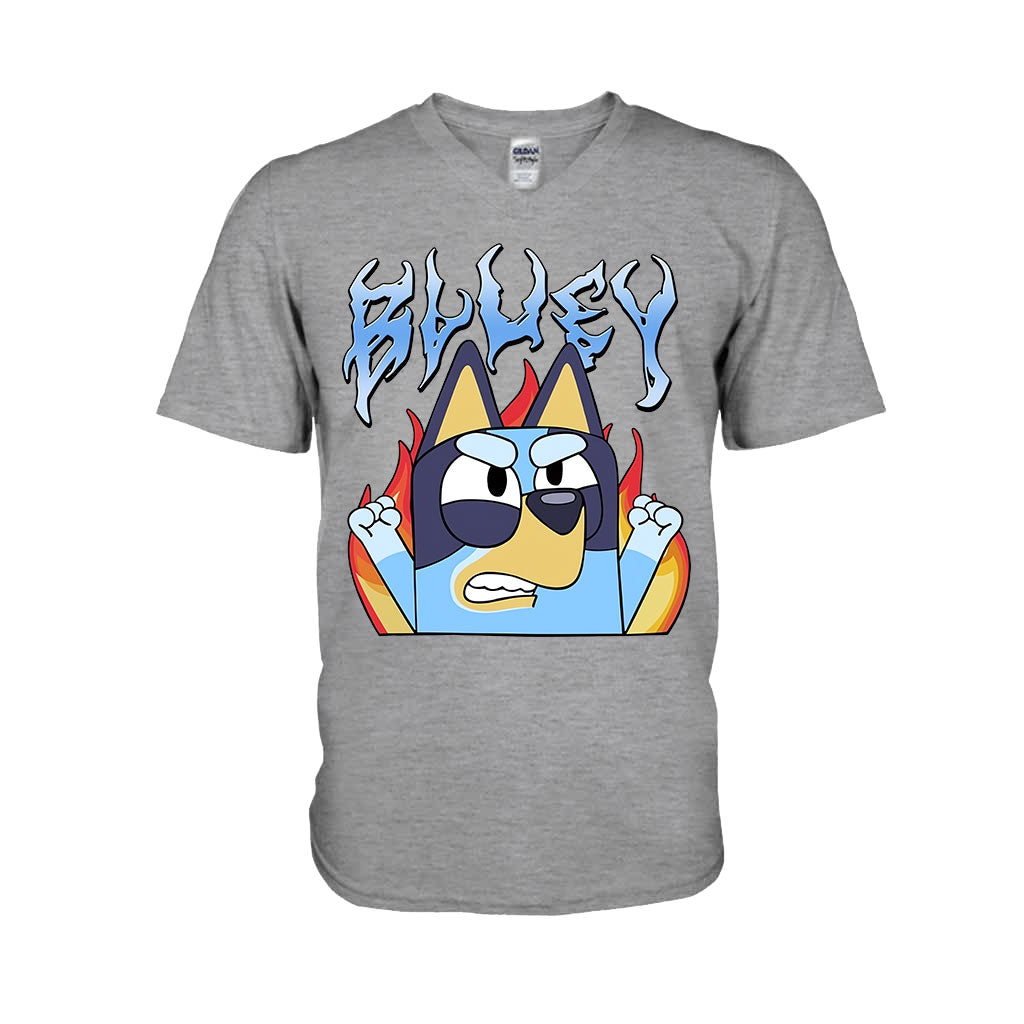 Fire Metal Rock - Mouse T-shirt And Hoodie