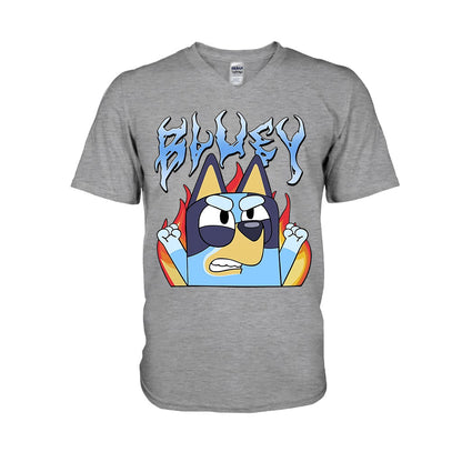 Fire Metal Rock - Mouse T-shirt And Hoodie