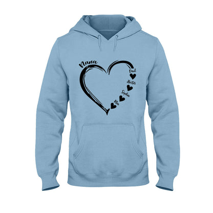 Mom Love You - Personalized Mother T-shirt And Hoodie