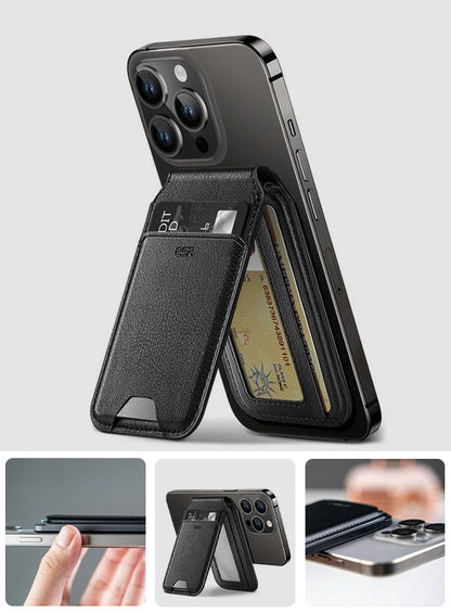 Magnetic Leather Wallet - Magnetic Leather Wallet