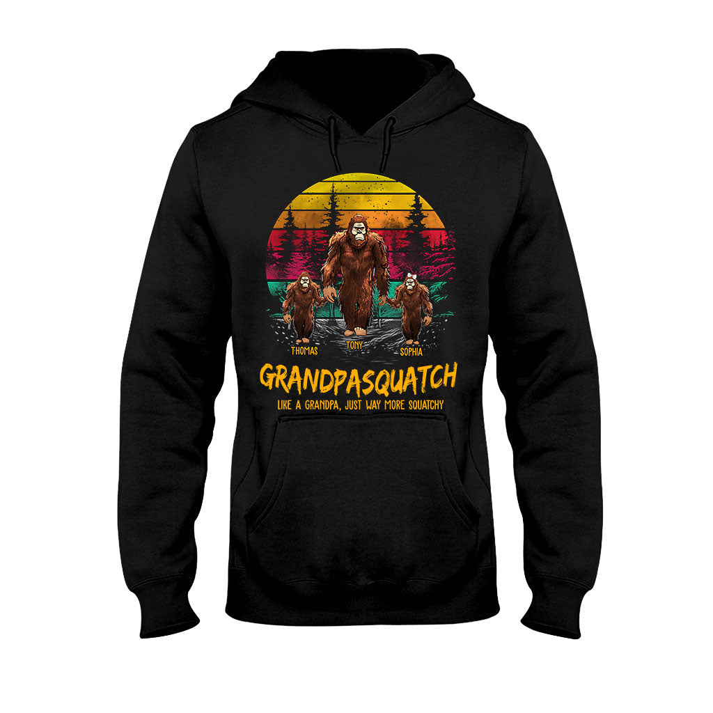 Papasquatch - Personalized Father T-shirt And Hoodie