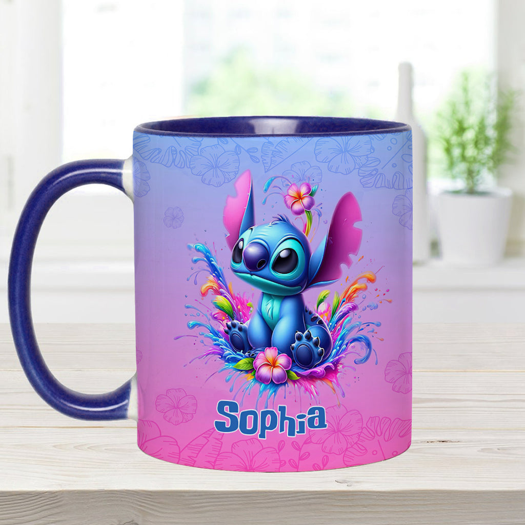 Ohana Means Family - Personalized Ohana Accent Mug