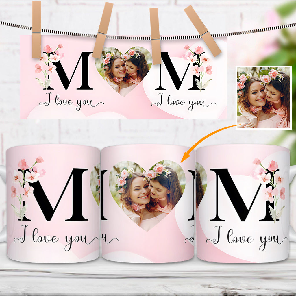 I Love You Mom - Personalized Mother Mug
