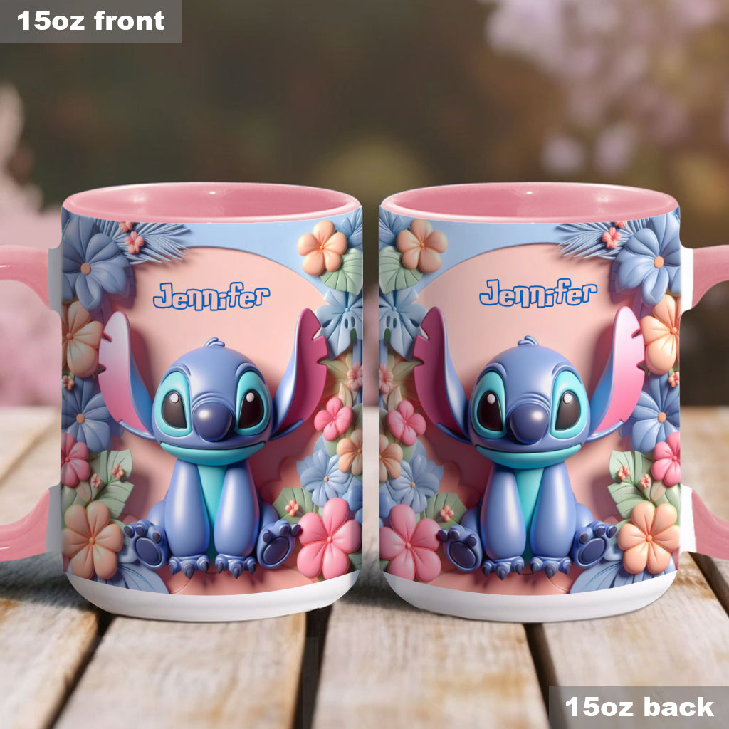 Ohana Means Family - Personalized Ohana Accent Mug