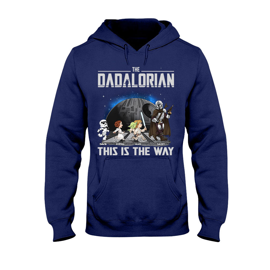 The Dadalorian This Is The Way - Personalized The Force T-shirt And Hoodie