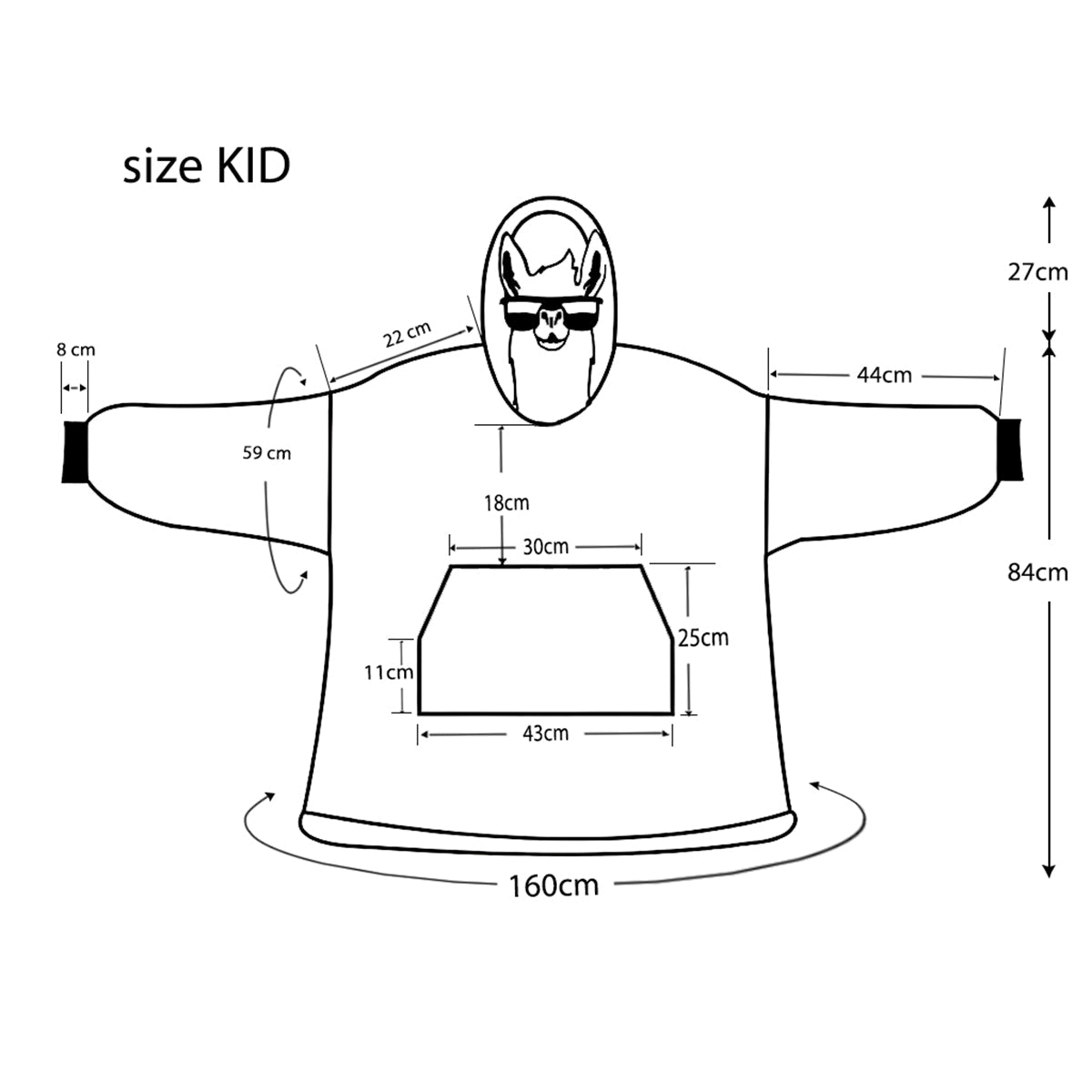 Spooky Vibes - Personalized Ohana Blanket Hoodie