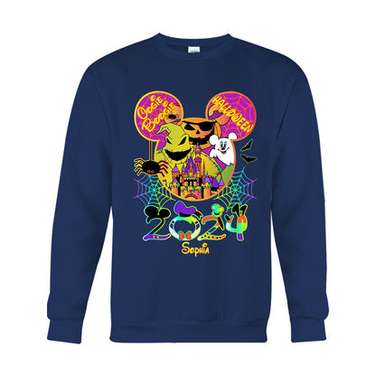 Happy Halloween - Personalized Mouse T-shirt And Hoodie