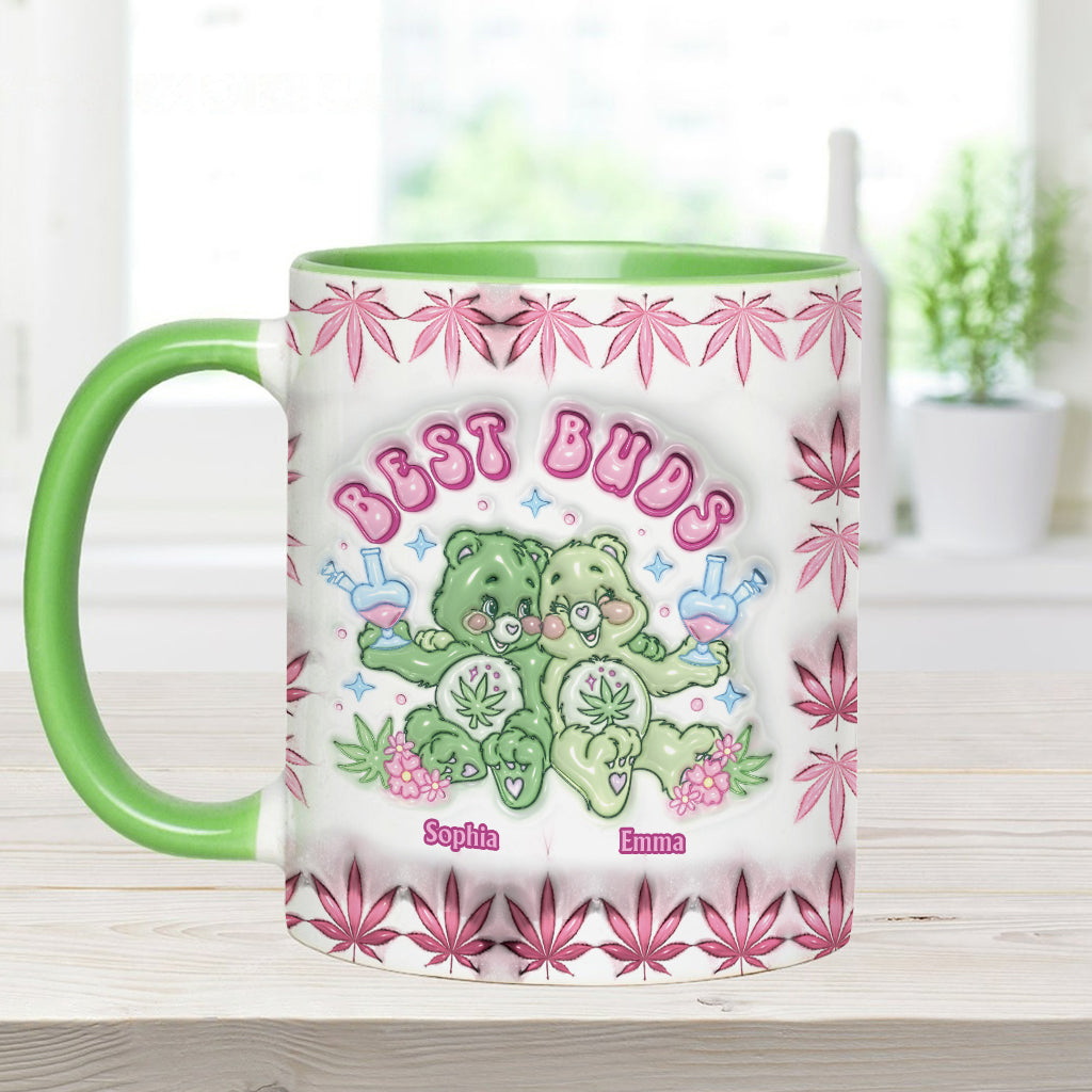 Best Buds - Personalized Weed Accent Mug