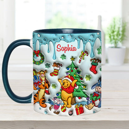 Merry Christmas - Personalized Mouse Accent Mug