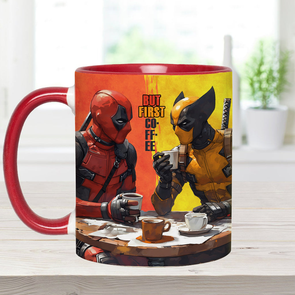 But First Coffee - The Psychopath Accent Mug