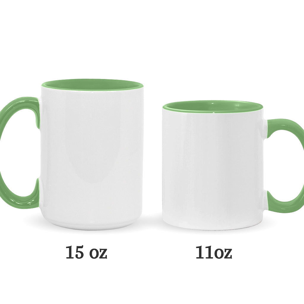 Myself Strange and Unusual - Personalized Witch Accent Mug
