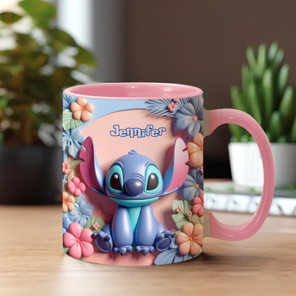 Ohana Means Family - Personalized Ohana Accent Mug