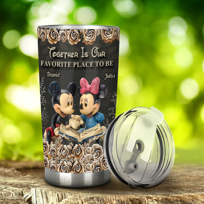 I See Your Scars - Personalized Mouse Tumbler