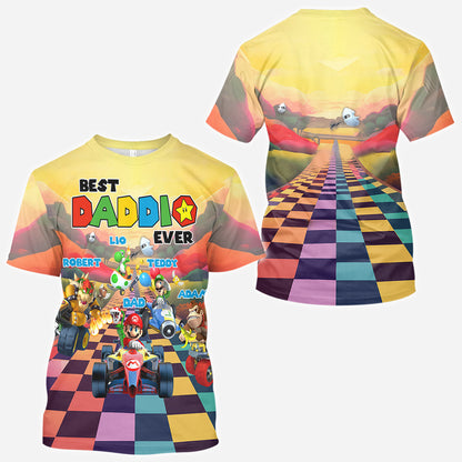 Best Dad Ever Happy Father's Day - Personalized Father All Over Shirt