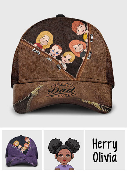 Best Dad Ever - Personalized Father Classic Cap