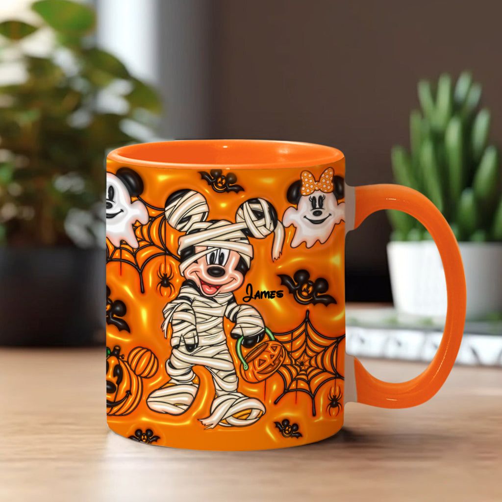 Happy Halloween - Personalized Mouse Accent Mug