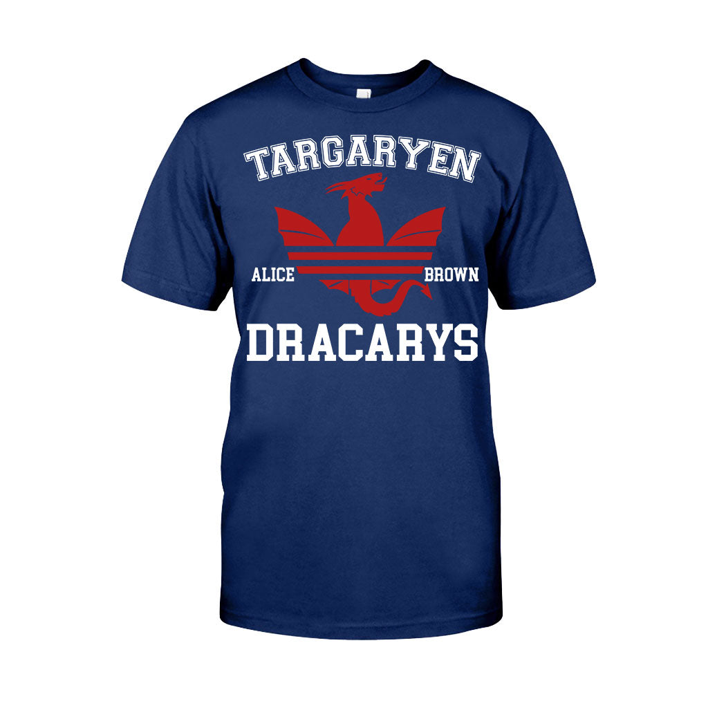 The Song Of Blood & Fire - Personalized Thrones Game T-shirt And Hoodie
