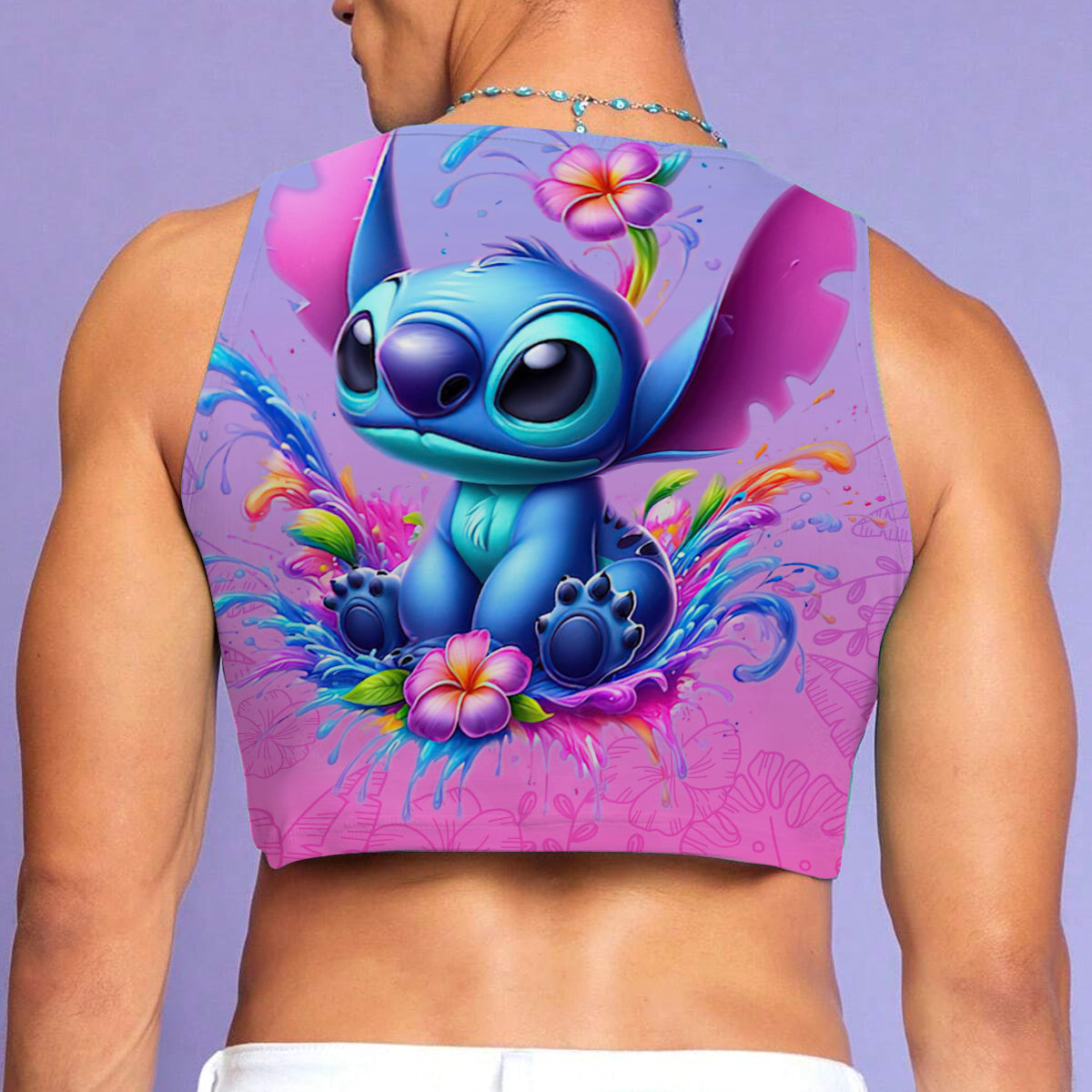 Ohana Means Family - Personalized Ohana Crop Tank Top