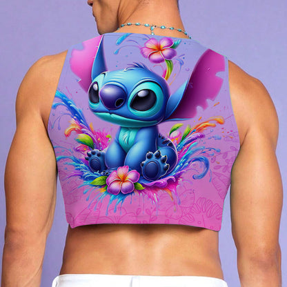 Ohana Means Family - Personalized Ohana Crop Tank Top