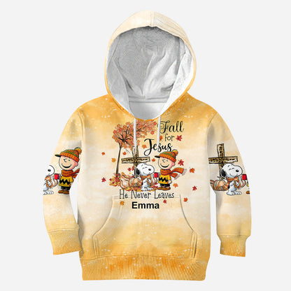Fall For Jesus - Personalized All Over Shirt