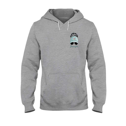 Mom Life All Day Everyday - Personalized Mother T-shirt And Hoodie