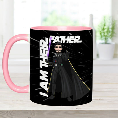 I Am Their Father - Personalized Father Accent Mug