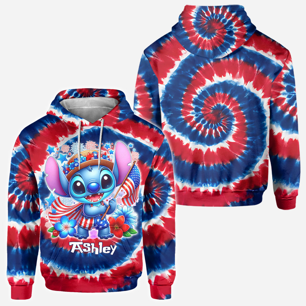 Cute Mouse 4th Of July - Personalized Ohana All Over Shirt