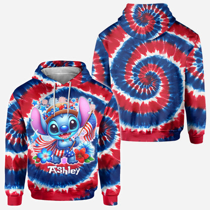 Cute Mouse 4th Of July - Personalized Ohana All Over Shirt