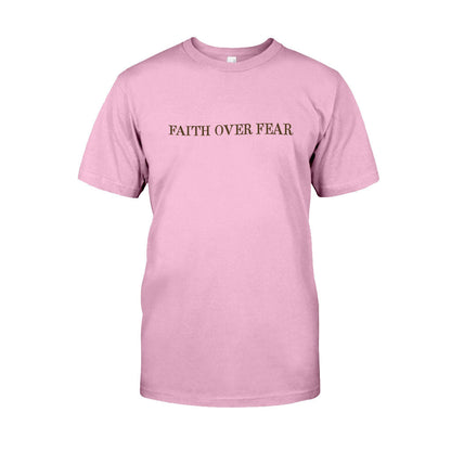 Faith Over Fear Christian T-shirt And Hoodie