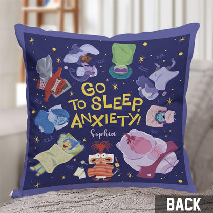 Go To Sleep - Personalized Throw Pillow