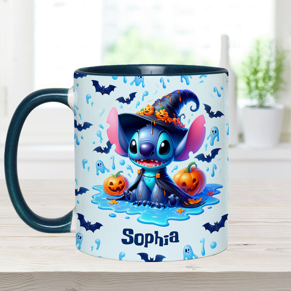 Happy Halloween - Personalized Ohana Accent Mug