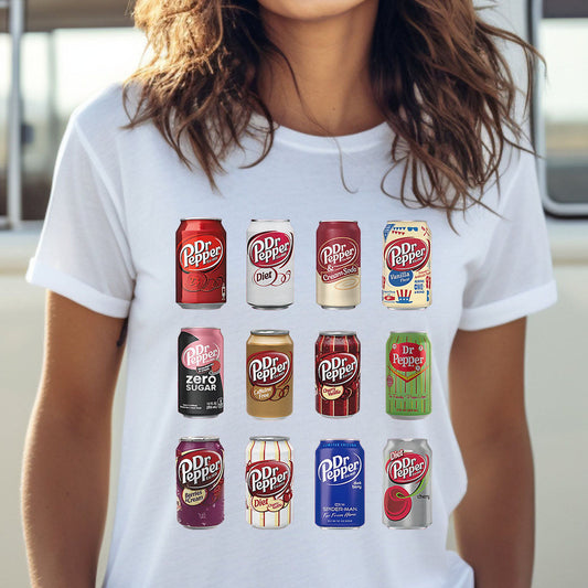 All Type Of Cans - Texas Drink T-shirt And Hoodie