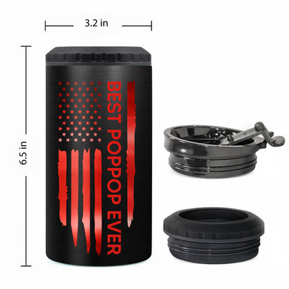 Best Dad Ever - Personalized Father Can Cooler
