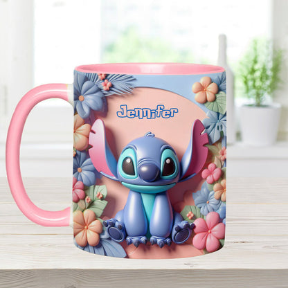 Ohana Means Family - Personalized Ohana Accent Mug