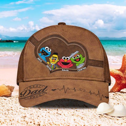 This Daddy/ Dad/ Grandpa... Belongs To - Personalized Father Classic Cap