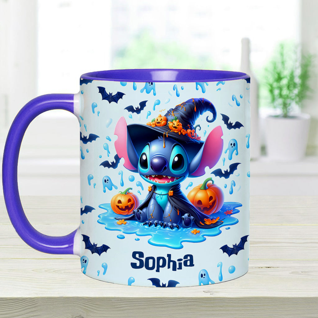 Happy Halloween - Personalized Ohana Accent Mug