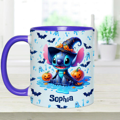 Happy Halloween - Personalized Ohana Accent Mug