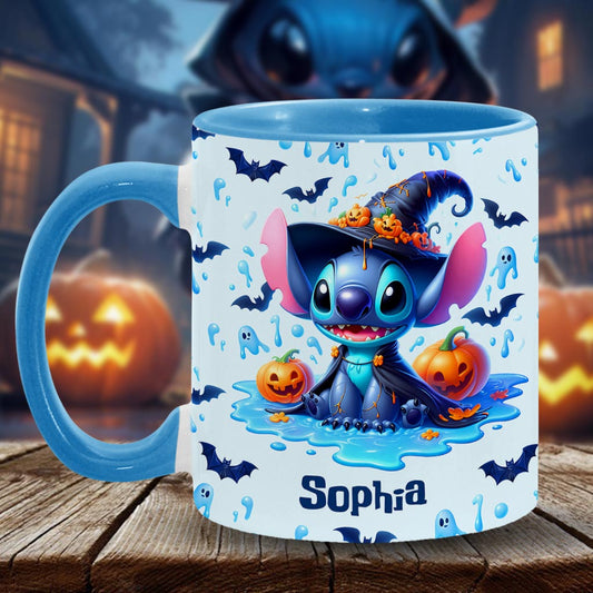 Happy Halloween - Personalized Ohana Accent Mug