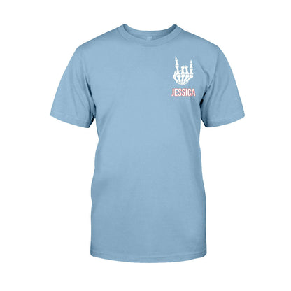 Sleep Deprived Barely Alive - Personalized Sarcasm T-shirt And Hoodie
