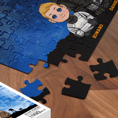 I Am Their Father - Personalized The Force Jigsaw Puzzle