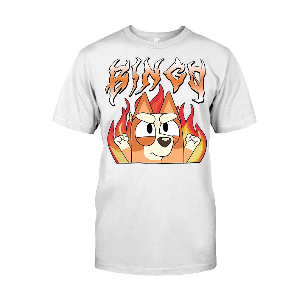 Fire Metal Rock - Mouse T-shirt And Hoodie