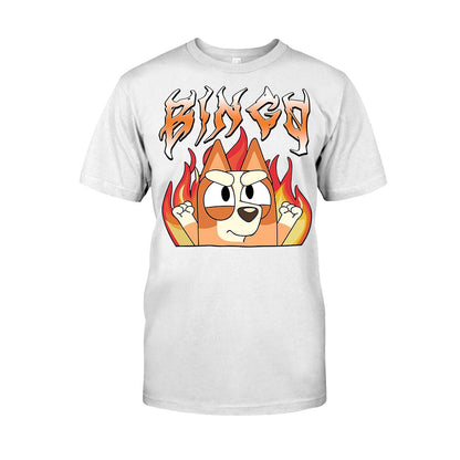 Fire Metal Rock - Mouse T-shirt And Hoodie